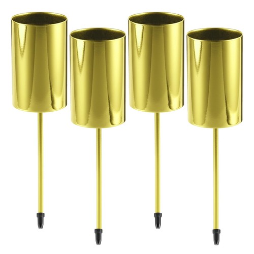 Kerzenhalter adventskranz gold - adventskranz,