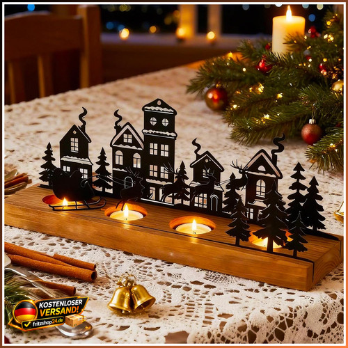 Adventskranz teelichthalter - adventskranz,
