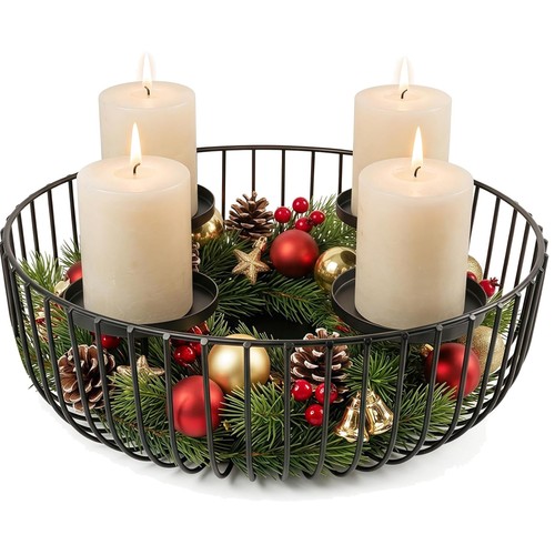Adventskranz kerzenhalter - adventskranz,