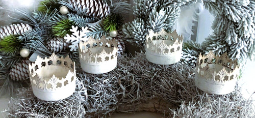 Shabby set kerzenstecker - shabby,