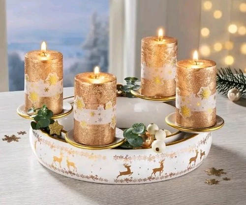 Adventskranz kerzenhalter für - adventskranz,
