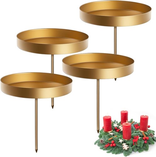 Kerzenhalter adventskranz 4er - adventskranz,