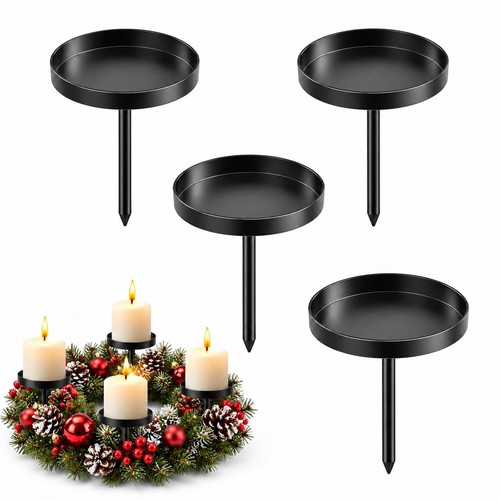 Kerzenhalter adventskranz 4er - kerzenhalter,