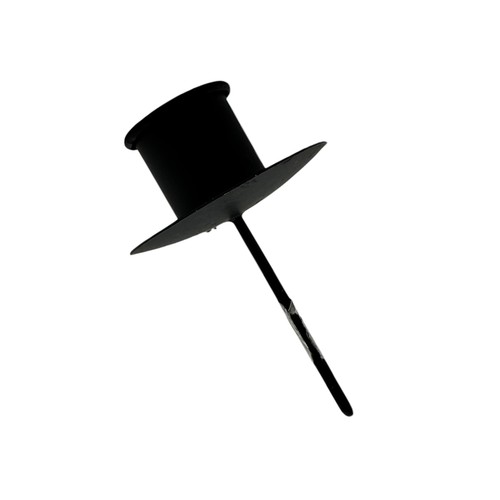 Stab kerzenhalter schwarz - stab-kerzenhalter,