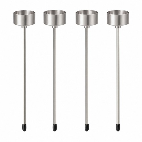 4er set teelichthalter 20cm - 4er,