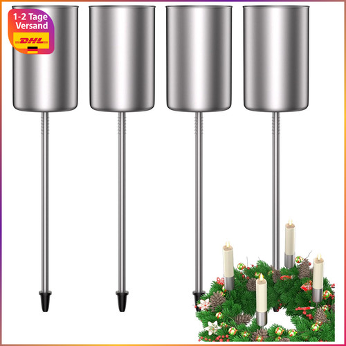 Kerzenhalter adventskranz 4er - adventskranz,