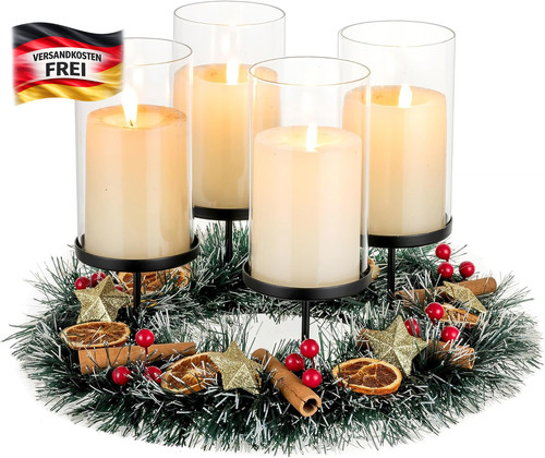 Kerzenhalter adventskranz - kerzenhalter,