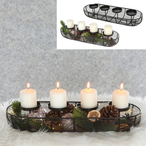 Adventskranz kerzenhalter - adventskranz,