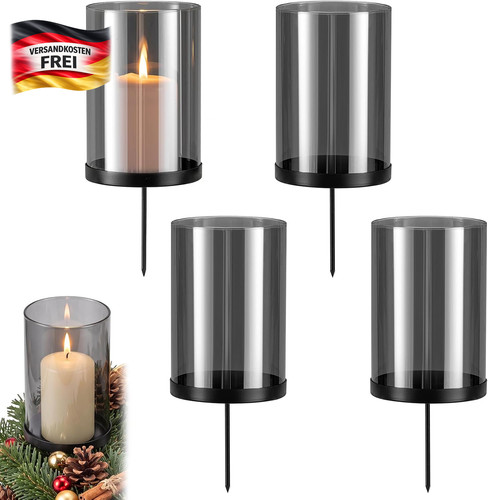 Kerzenhalter adventskranz set - kerzenhalter,