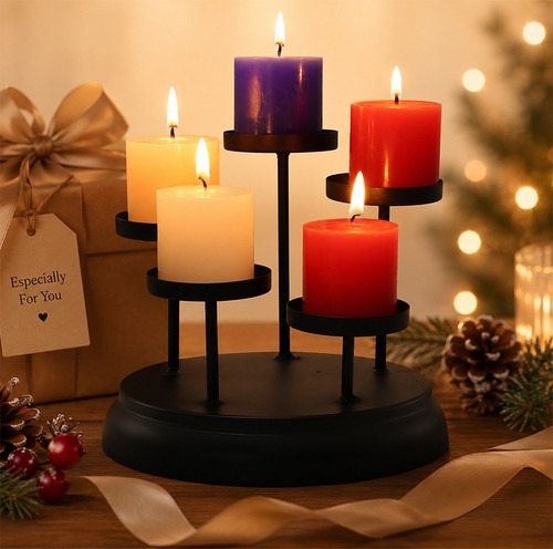 Kerzenständer mit halter - 5,