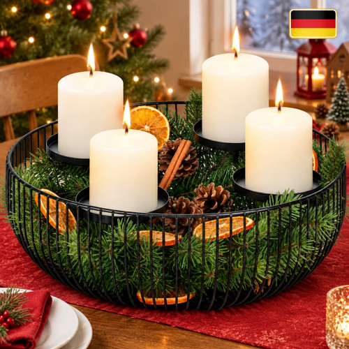 Adventskranz weihnachtsdeko - adventskranz,