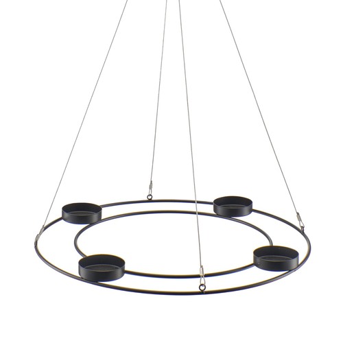 Hängender adventskranz ø40cm - adventskranz,