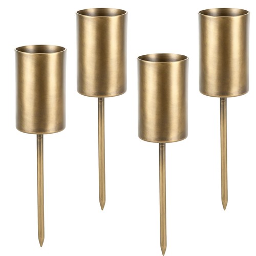 Kerzenhalter adventskranz gold - adventskranz,