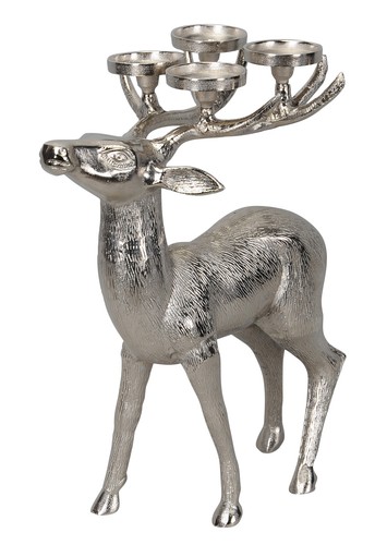 Hirsch mit kerzenhalter 57 - mit, h:57