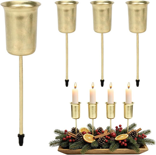Adventskranz kerzenhalter - adventskranz,