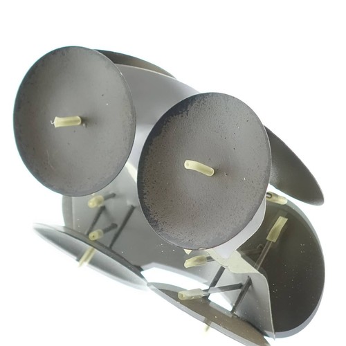 Adventskranzkerzenhalter braun - adventskranzkerzenhalter,